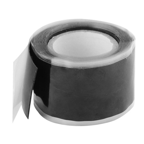 Black silicone grip - black,